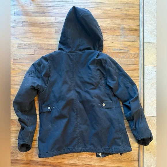 Carhartt Black Hooded Jacket - Picture 3 of 3